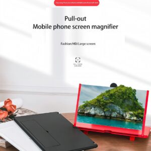 Mobile Phone 3D Screen Magnifier with phone stand