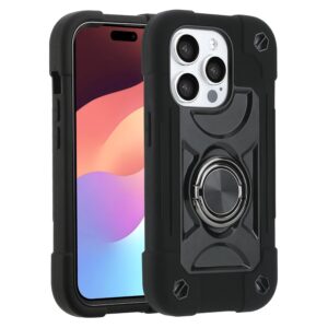 MARKILL Plastic, Silicone Compatible with iPhone 15 Pro Max Case