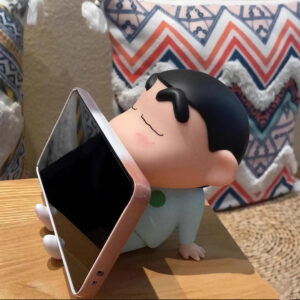 Shinchan Character Mobile Stand Toy – for Desk, Bedside, Car Dashboard